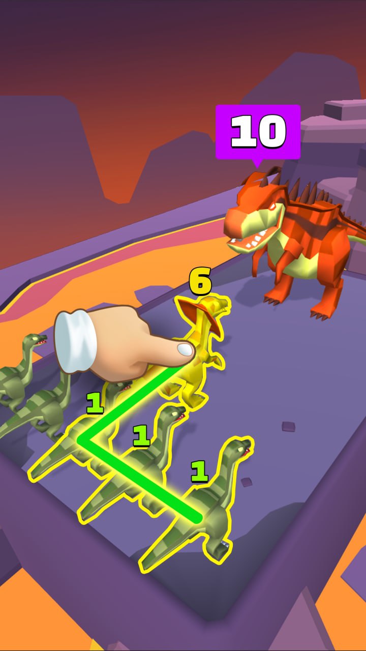 اسکرین شات 5 بازی Merge Dinosaurs Master