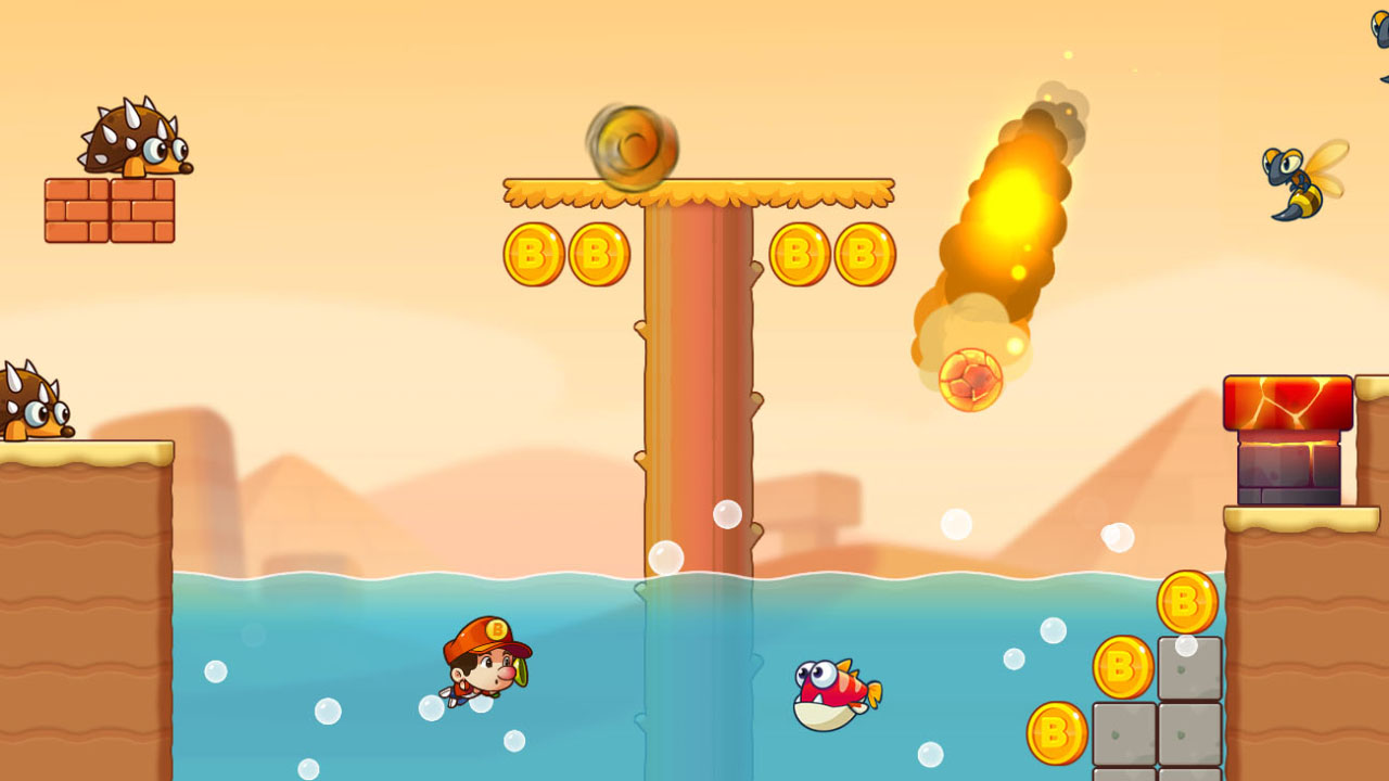 اسکرین شات 4 بازی Super Jacky's World Jungle Run