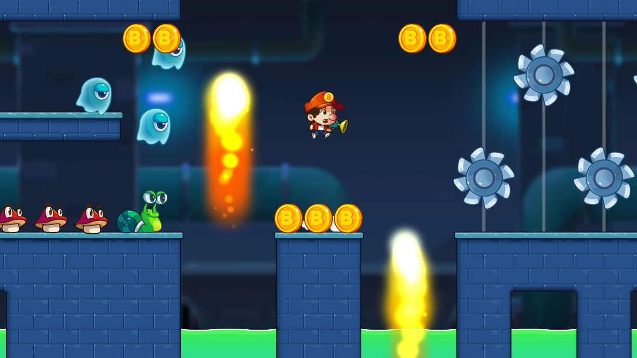 اسکرین شات 2 بازی Super Jacky's World Jungle Run