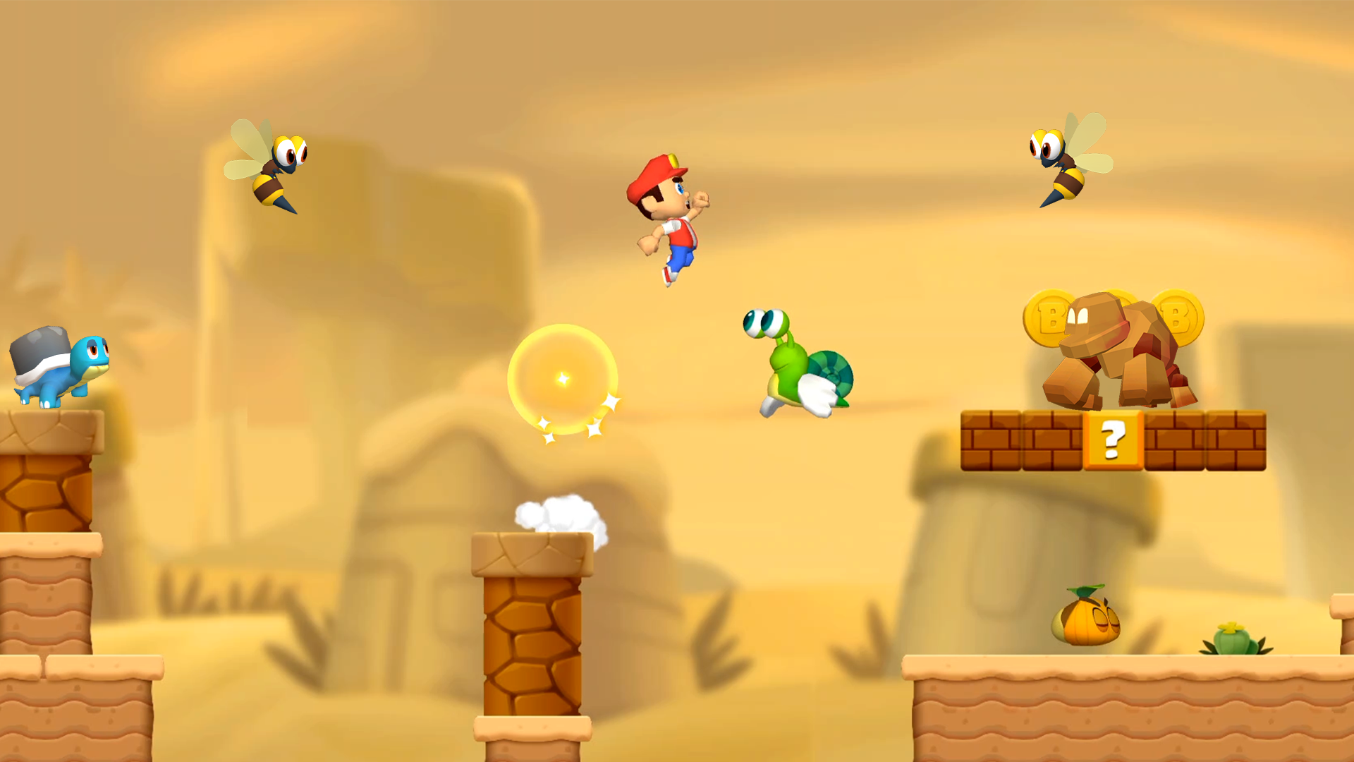 اسکرین شات 3 بازی Super Tony - 3D Jump and Run