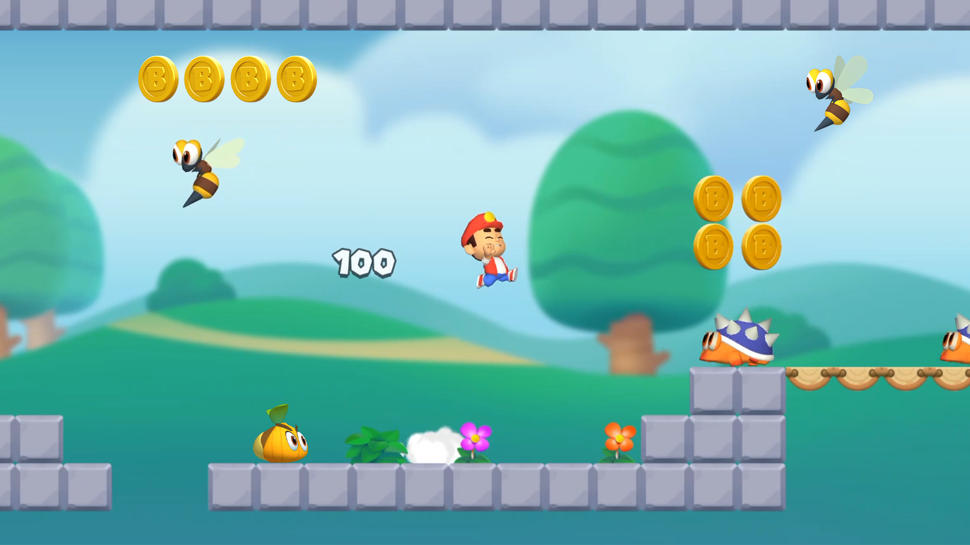 اسکرین شات 4 بازی Super Tony - 3D Jump and Run