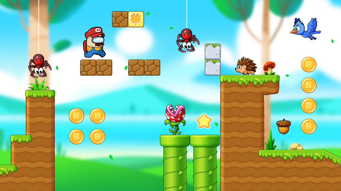اسکرین شات 5 بازی Super Bobby's World Run Game