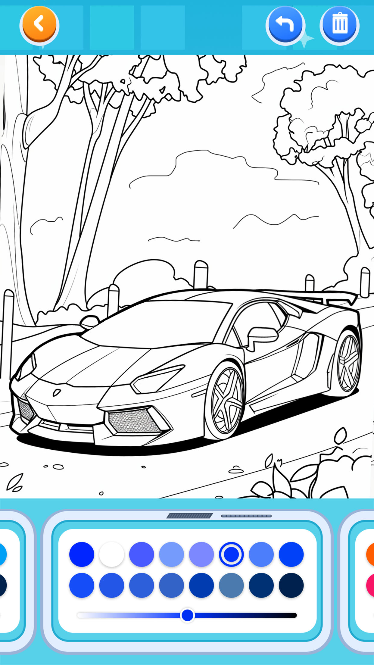 اسکرین شات 4 بازی Mecha Color: Coloring Games