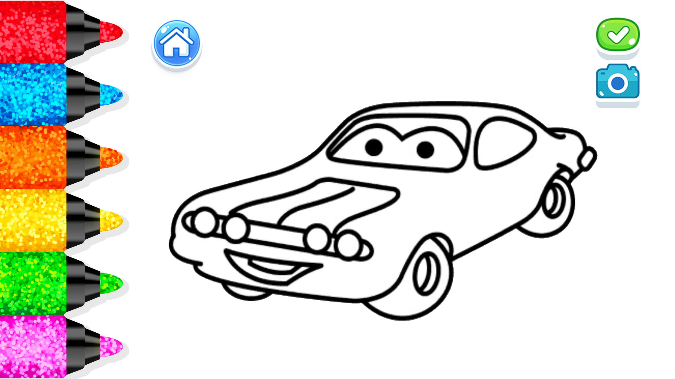 اسکرین شات 6 بازی Kids Coloring Pages For Boys