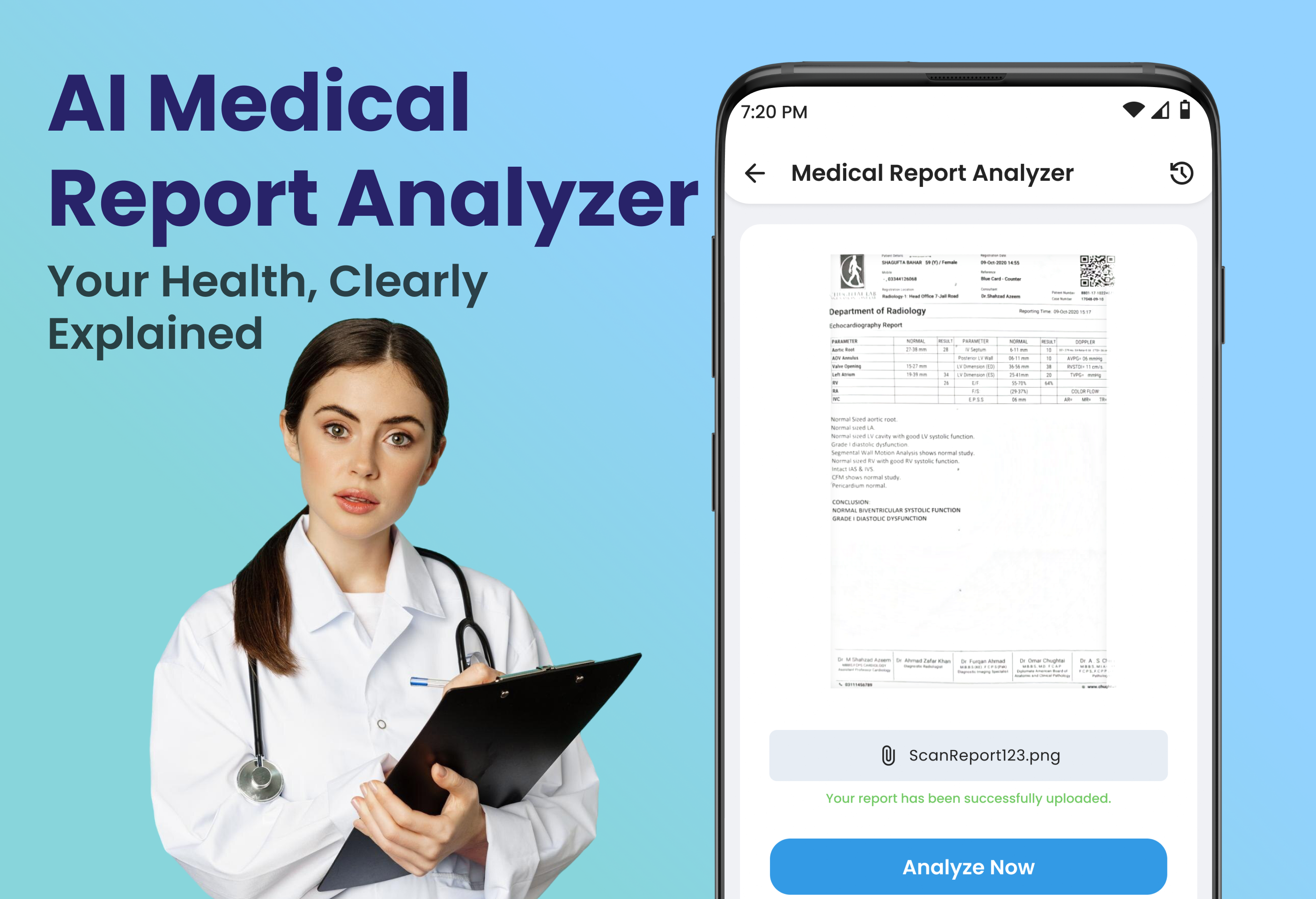 اسکرین شات 6 برنامه AI Health Assistant