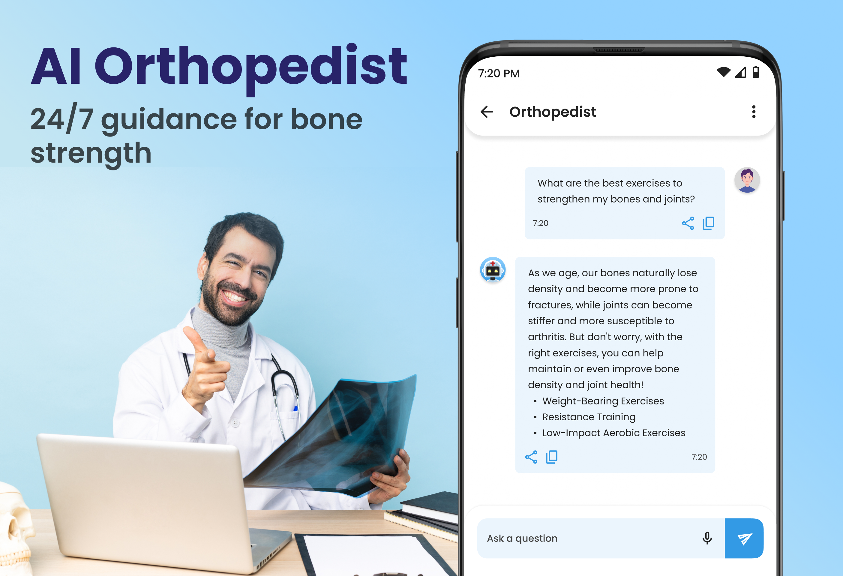 اسکرین شات 4 برنامه AI Health Assistant