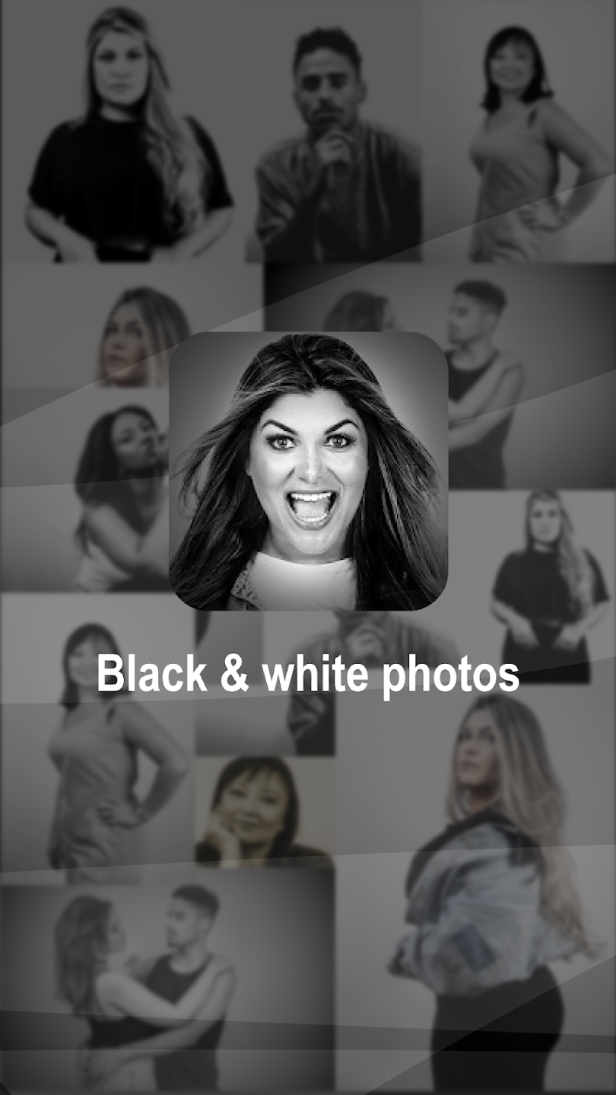 اسکرین شات 1 برنامه Black and White Photo Editor