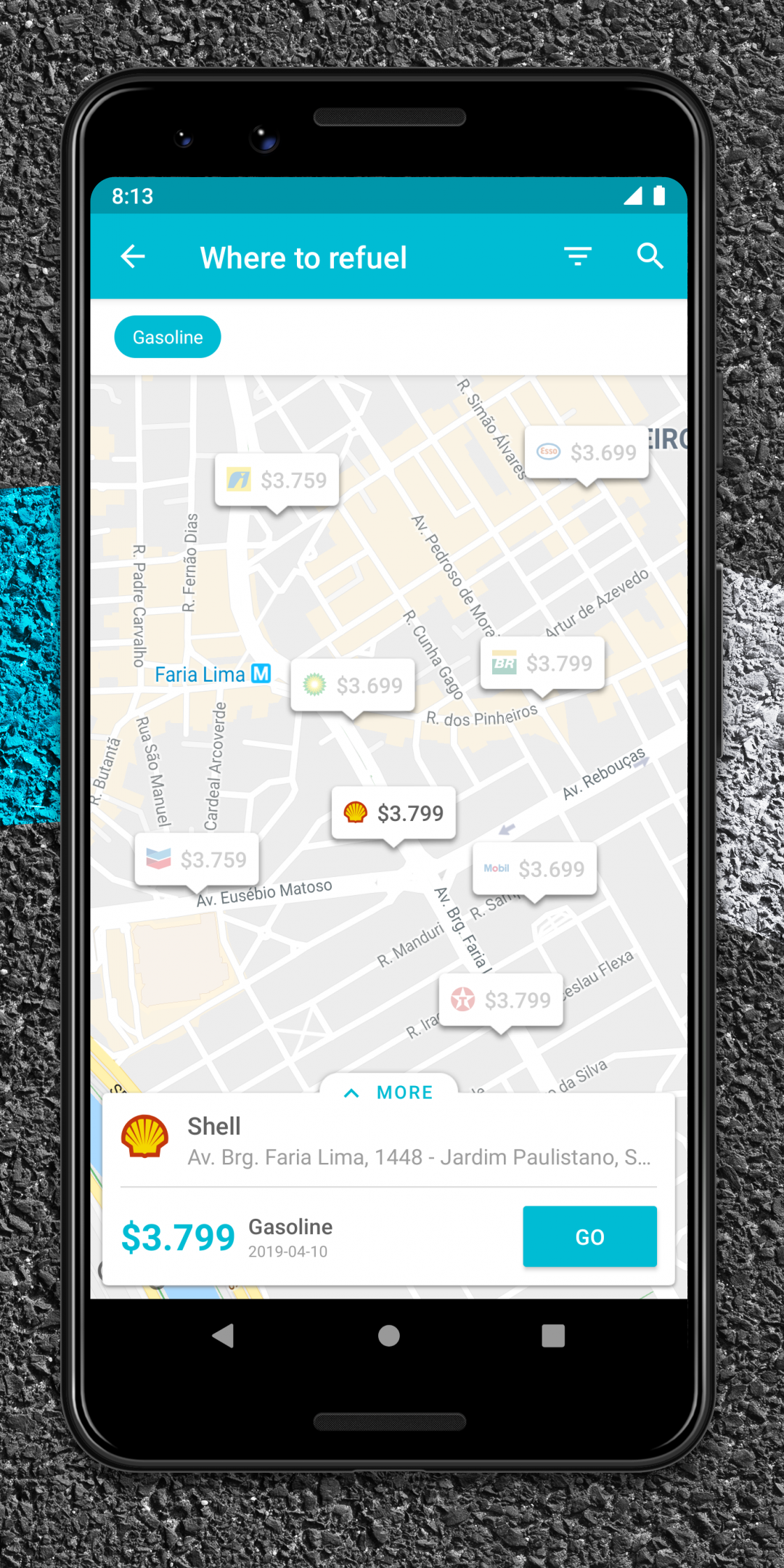 اسکرین شات 2 برنامه Drivvo - car management