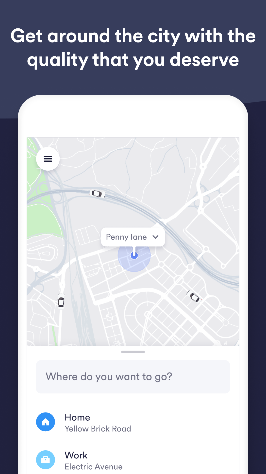 اسکرین شات 2 برنامه Easy Taxi, a Cabify app
