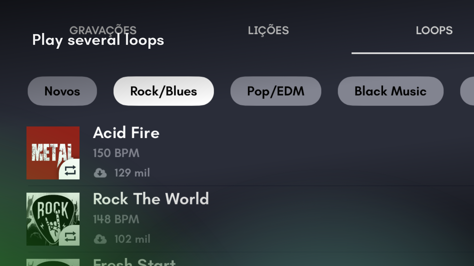 اسکرین شات 3 برنامه Congas & Bongos: percussions