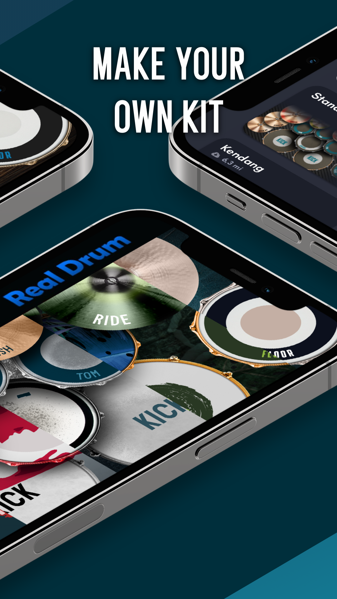 اسکرین شات 4 بازی Real Drum electronic drums set
