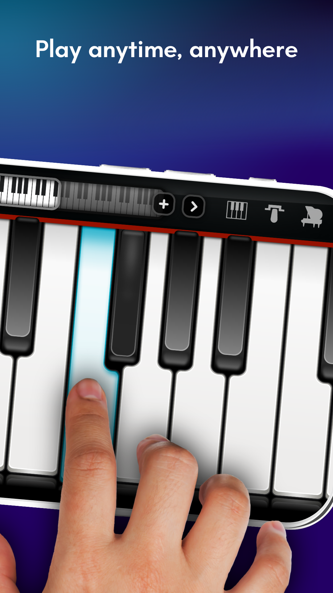 اسکرین شات 2 بازی Real Piano electronic keyboard