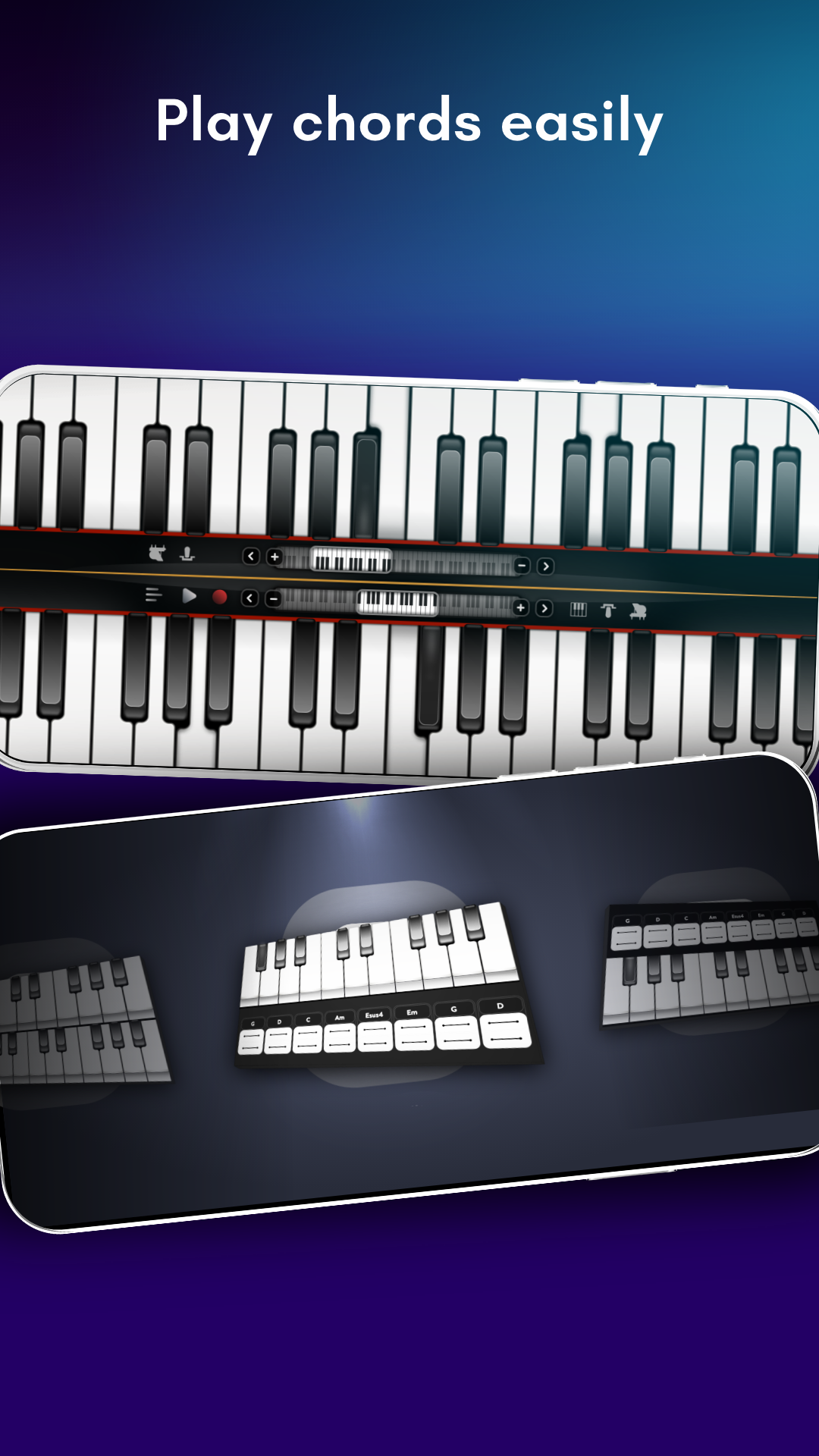 اسکرین شات 5 بازی Real Piano electronic keyboard