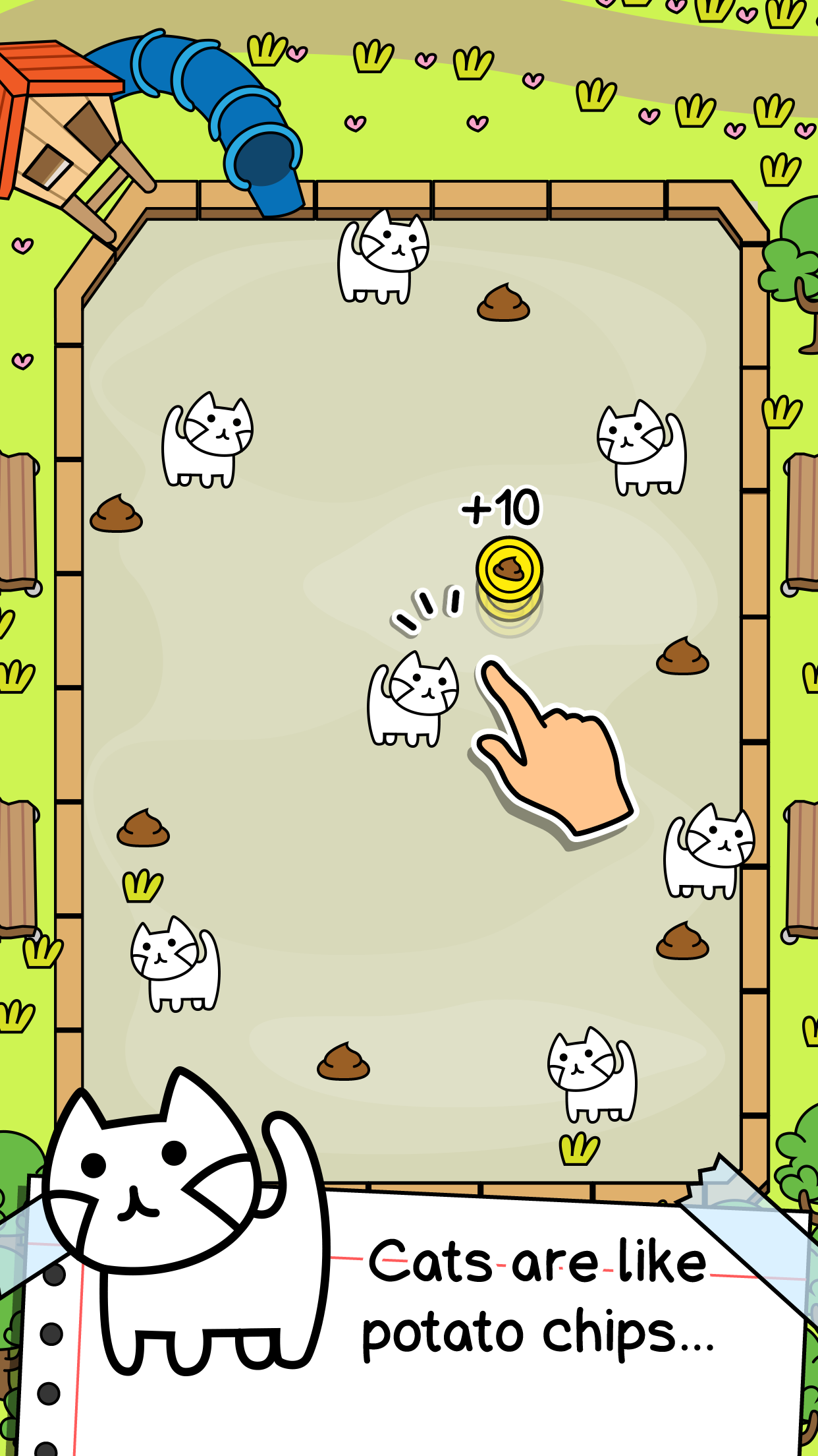 اسکرین شات 1 بازی Cat Evolution: Merge Animals