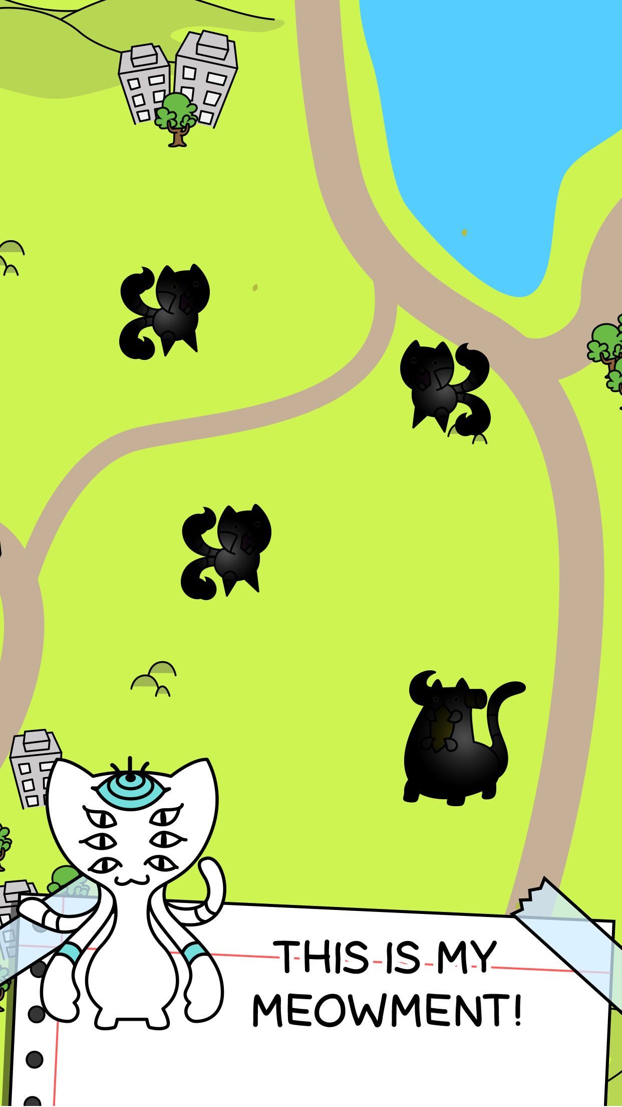 اسکرین شات 3 بازی Cat Evolution: Merge Animals