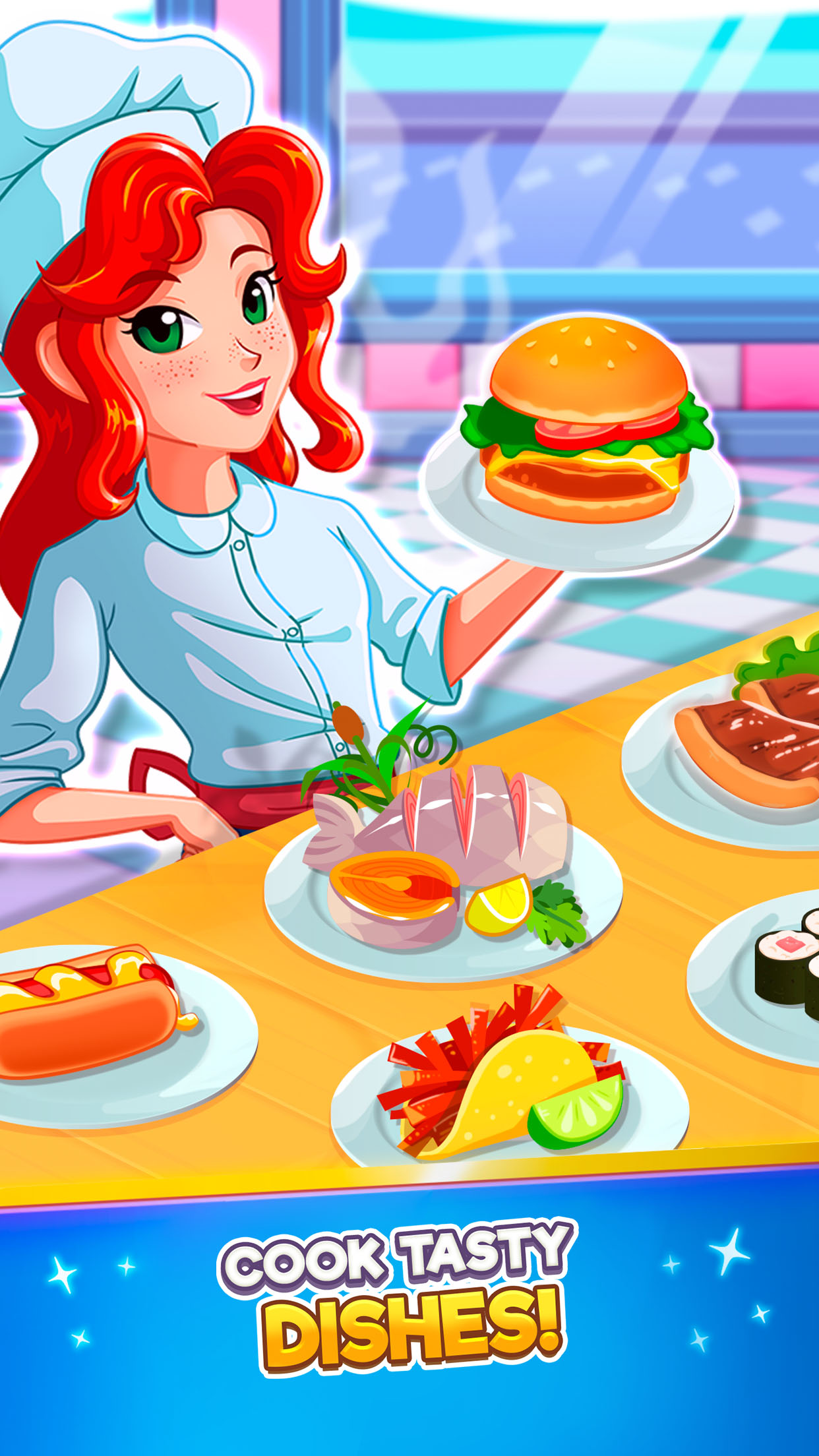 اسکرین شات 2 بازی Chef Rescue: Restaurant Tycoon