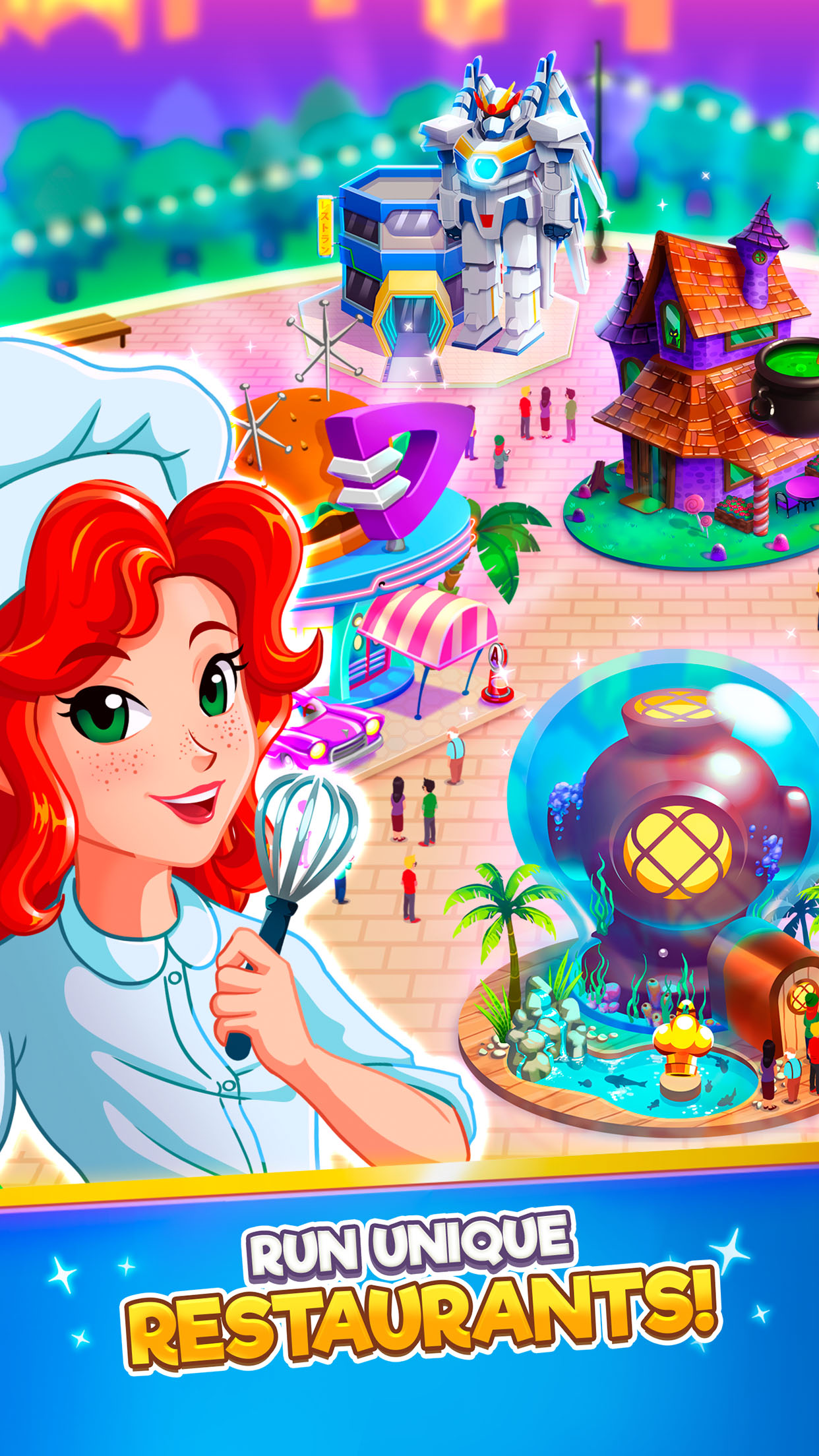 اسکرین شات 4 بازی Chef Rescue: Restaurant Tycoon