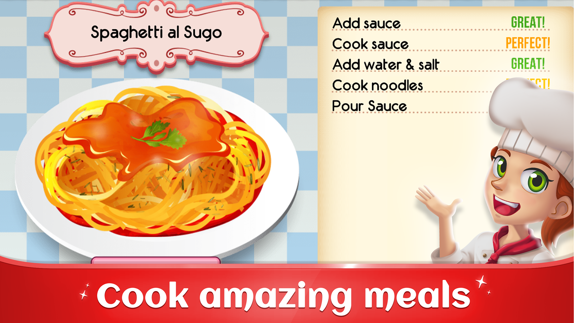 اسکرین شات 2 بازی Cookbook Master: Cooking Games