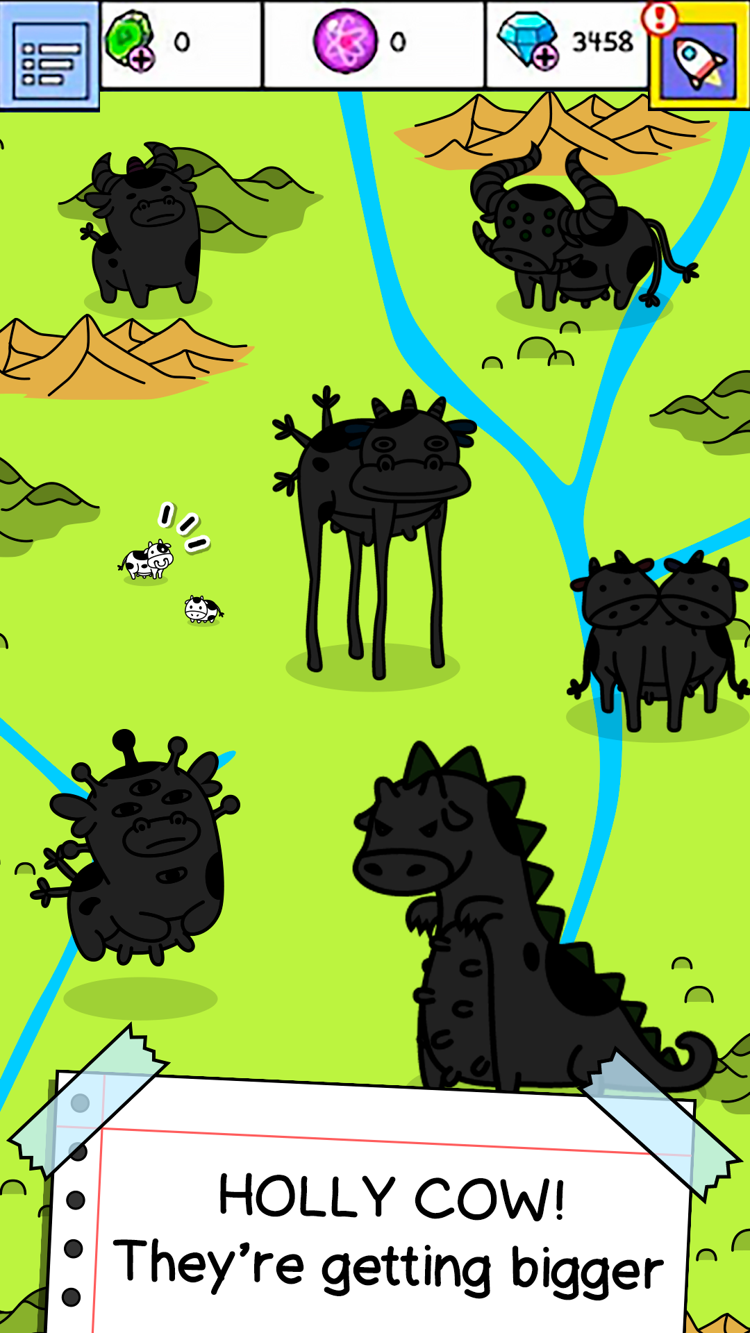 اسکرین شات 4 بازی Cow Evolution: Idle Merge Game