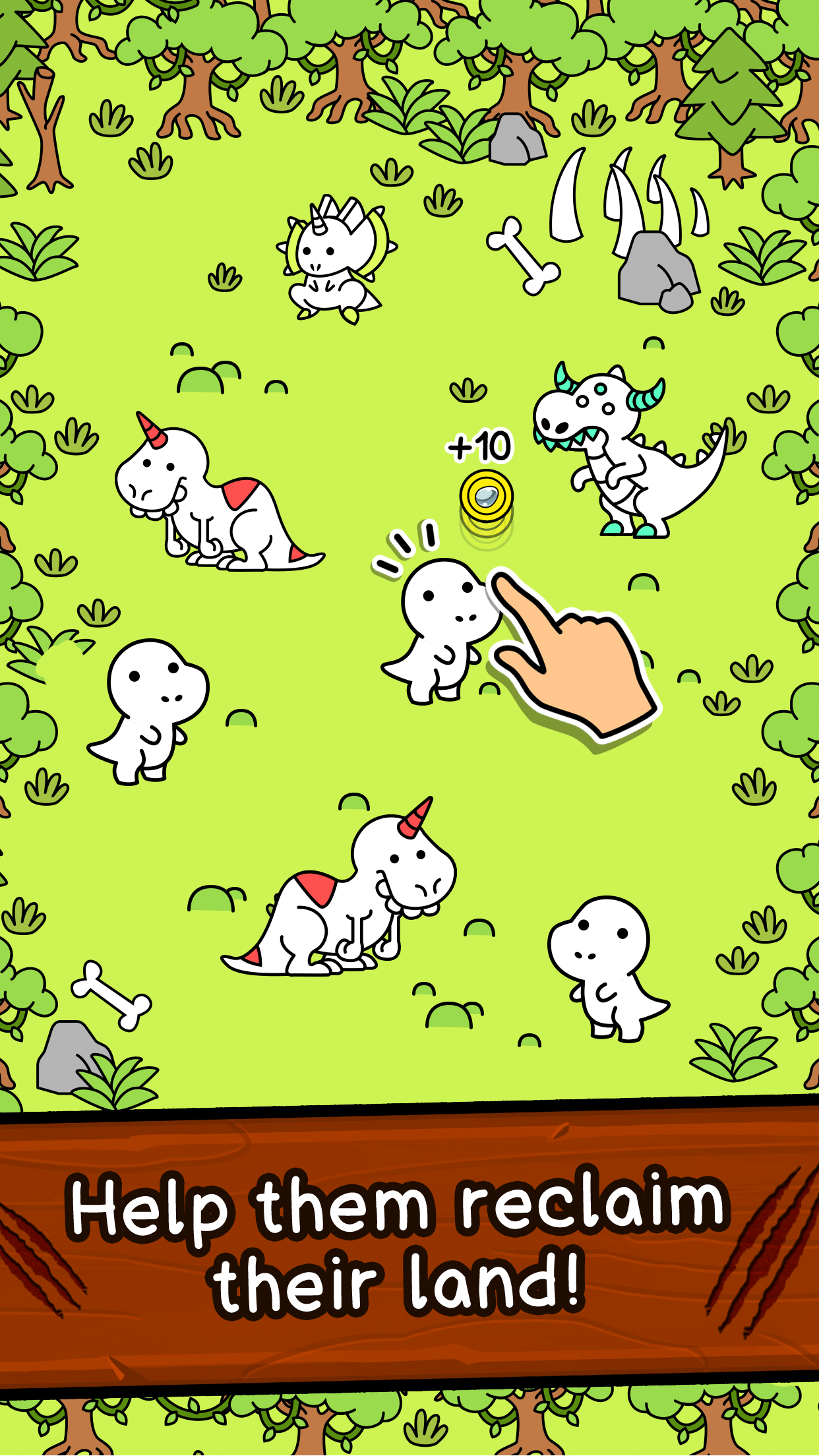 اسکرین شات 2 بازی Dino Evolution: Dinosaur Game