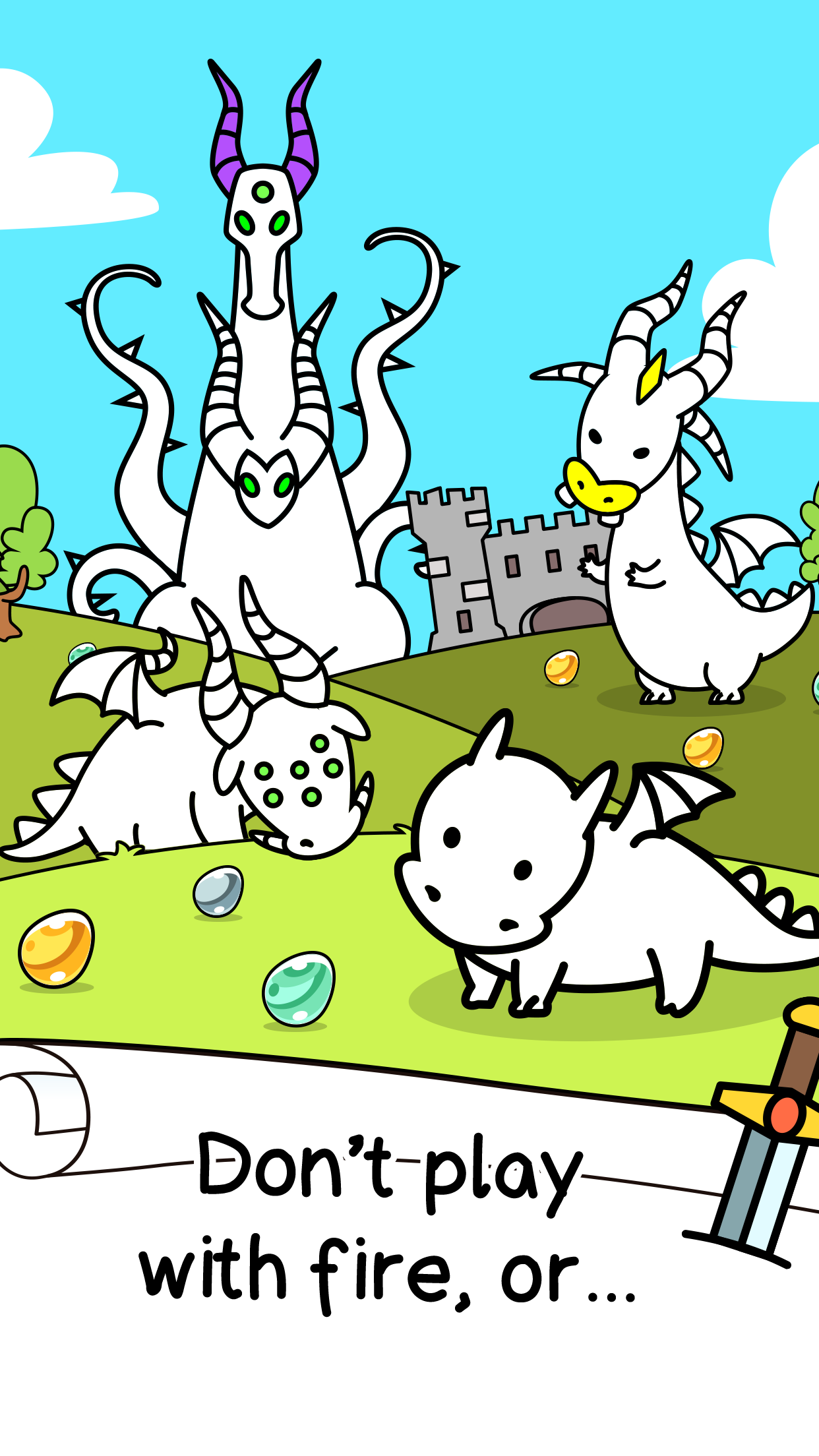 اسکرین شات 1 بازی Merge Dragon Evolution: Fusion