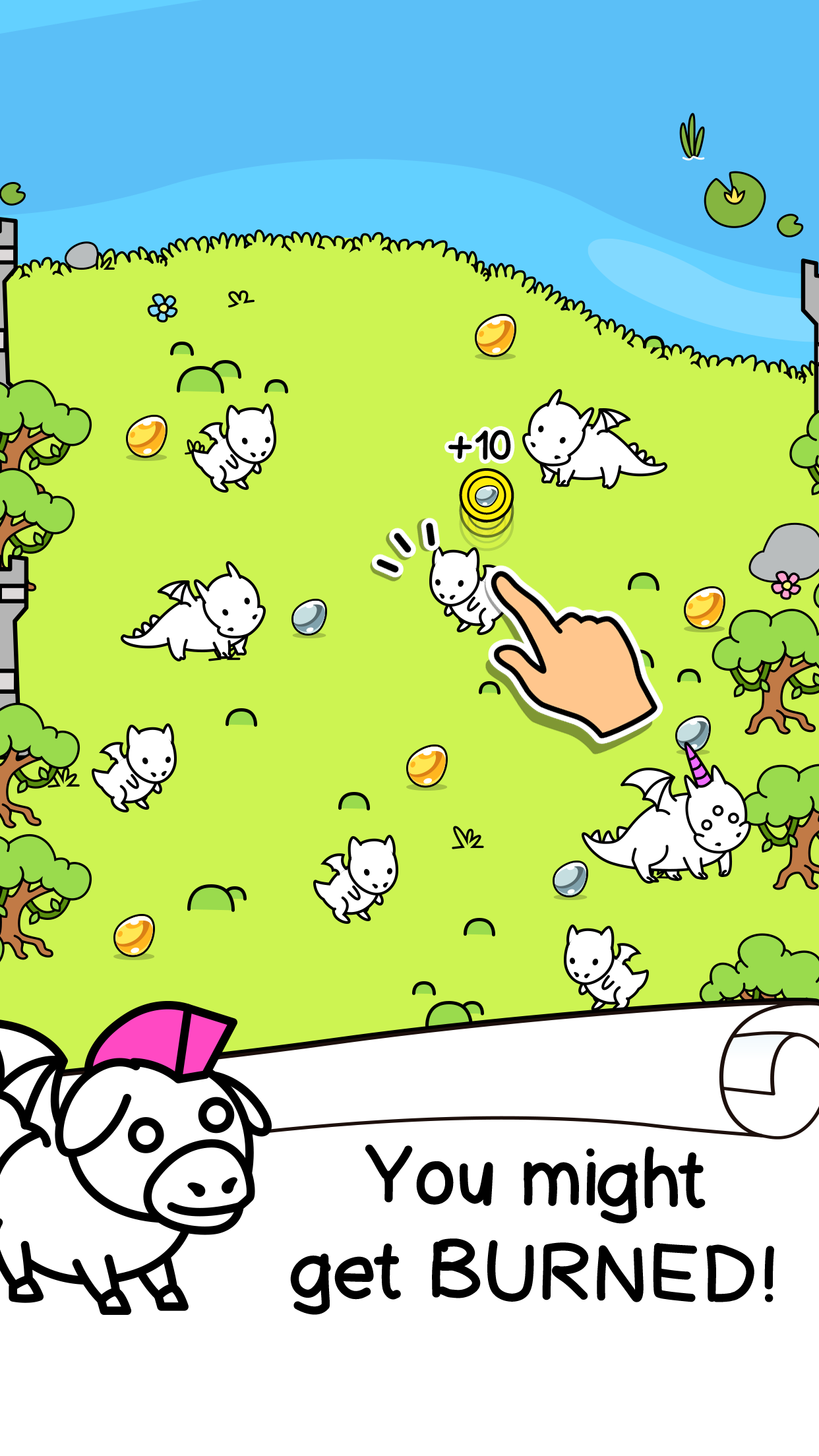 اسکرین شات 2 بازی Merge Dragon Evolution: Fusion