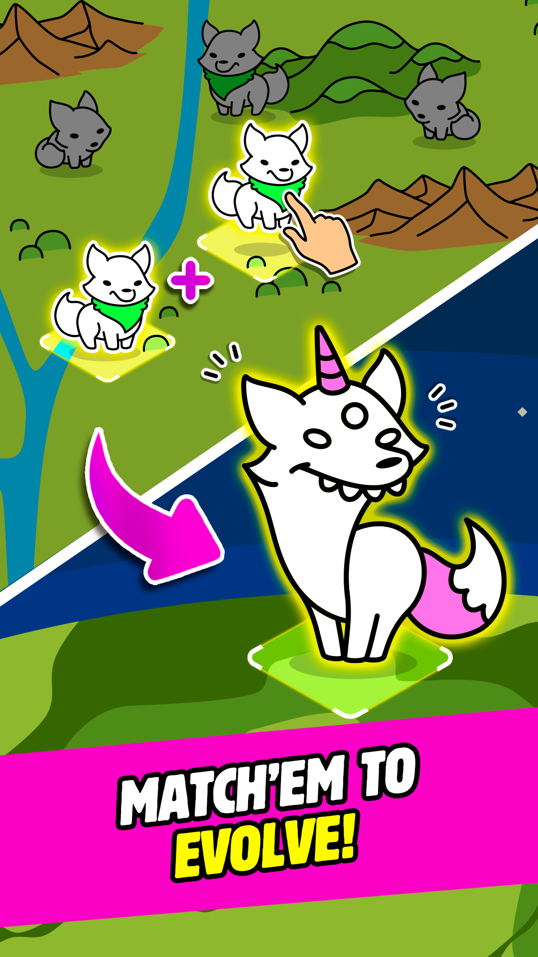 اسکرین شات 2 بازی Evolution Galaxy: Mutant Merge