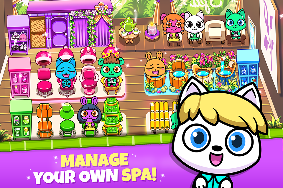 اسکرین شات 1 بازی Forest Folks: Pet Shop Spa