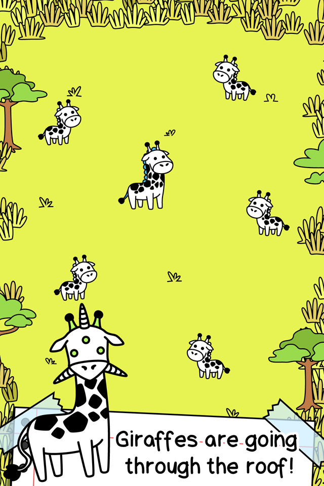 اسکرین شات 2 بازی Giraffe Evolution: Idle Game