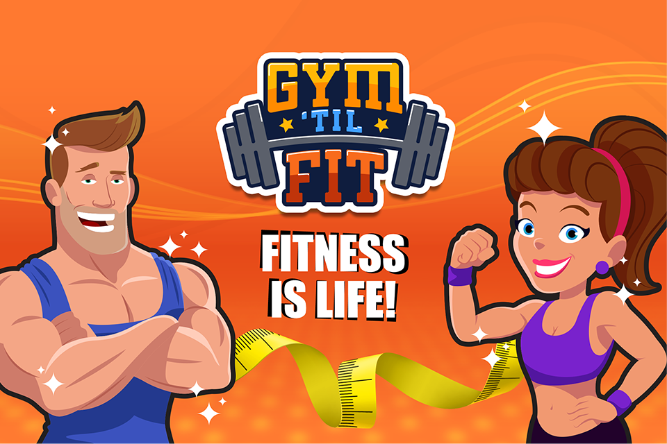 اسکرین شات 1 بازی Gym Til' Fit: Fitness Game