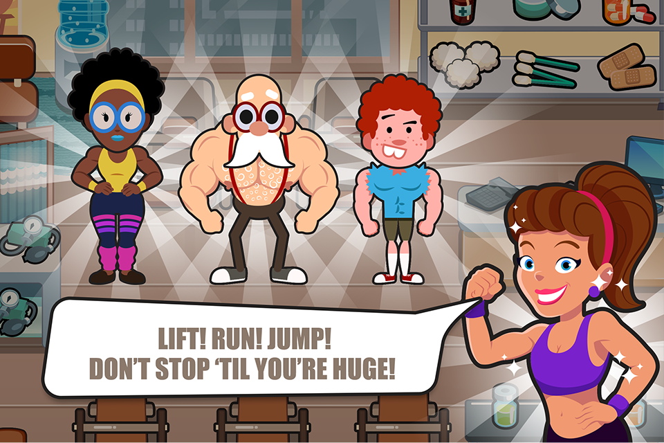 اسکرین شات 3 بازی Gym Til' Fit: Fitness Game
