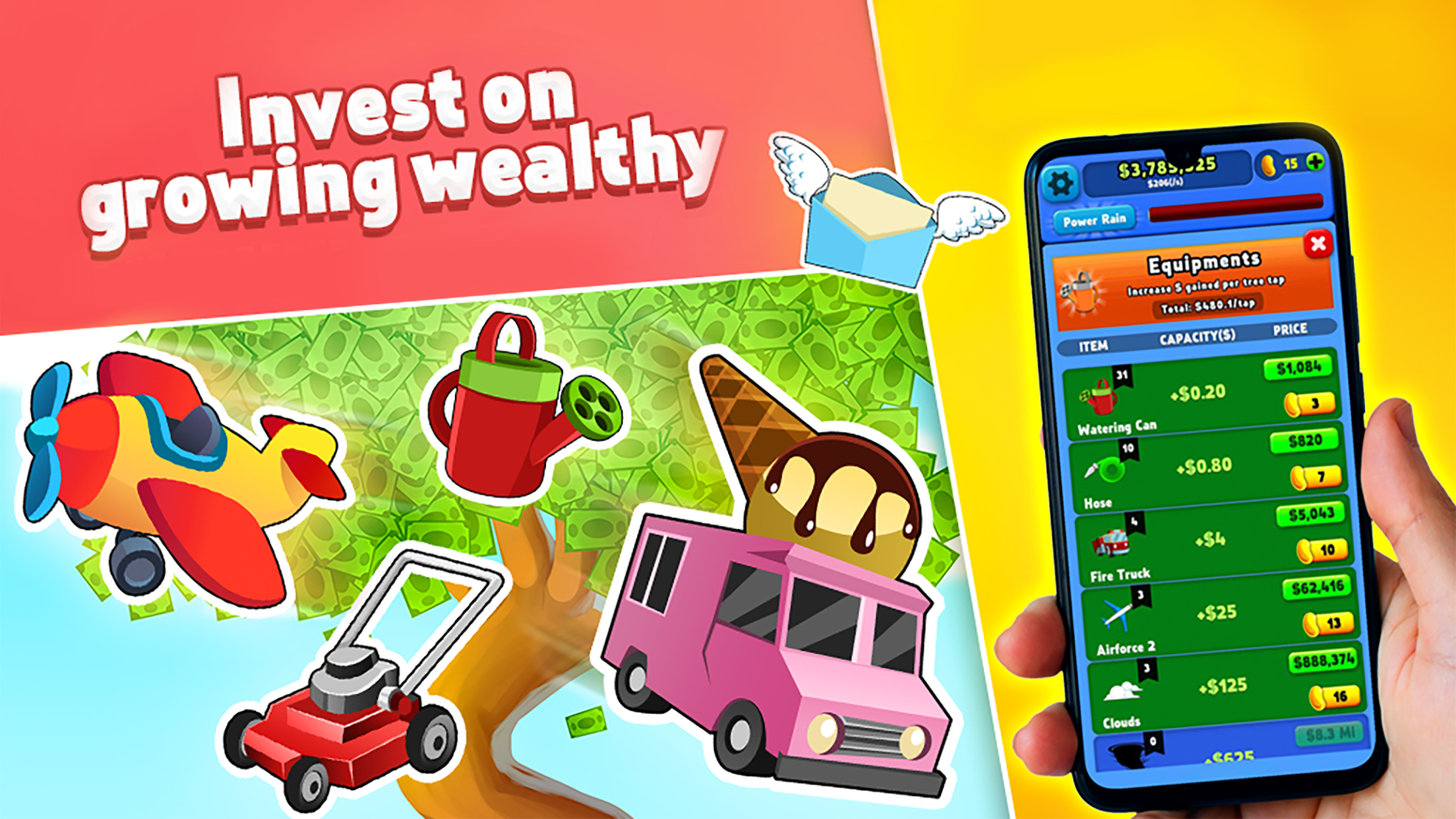 اسکرین شات 8 بازی Money Tree: Cash Grow Game