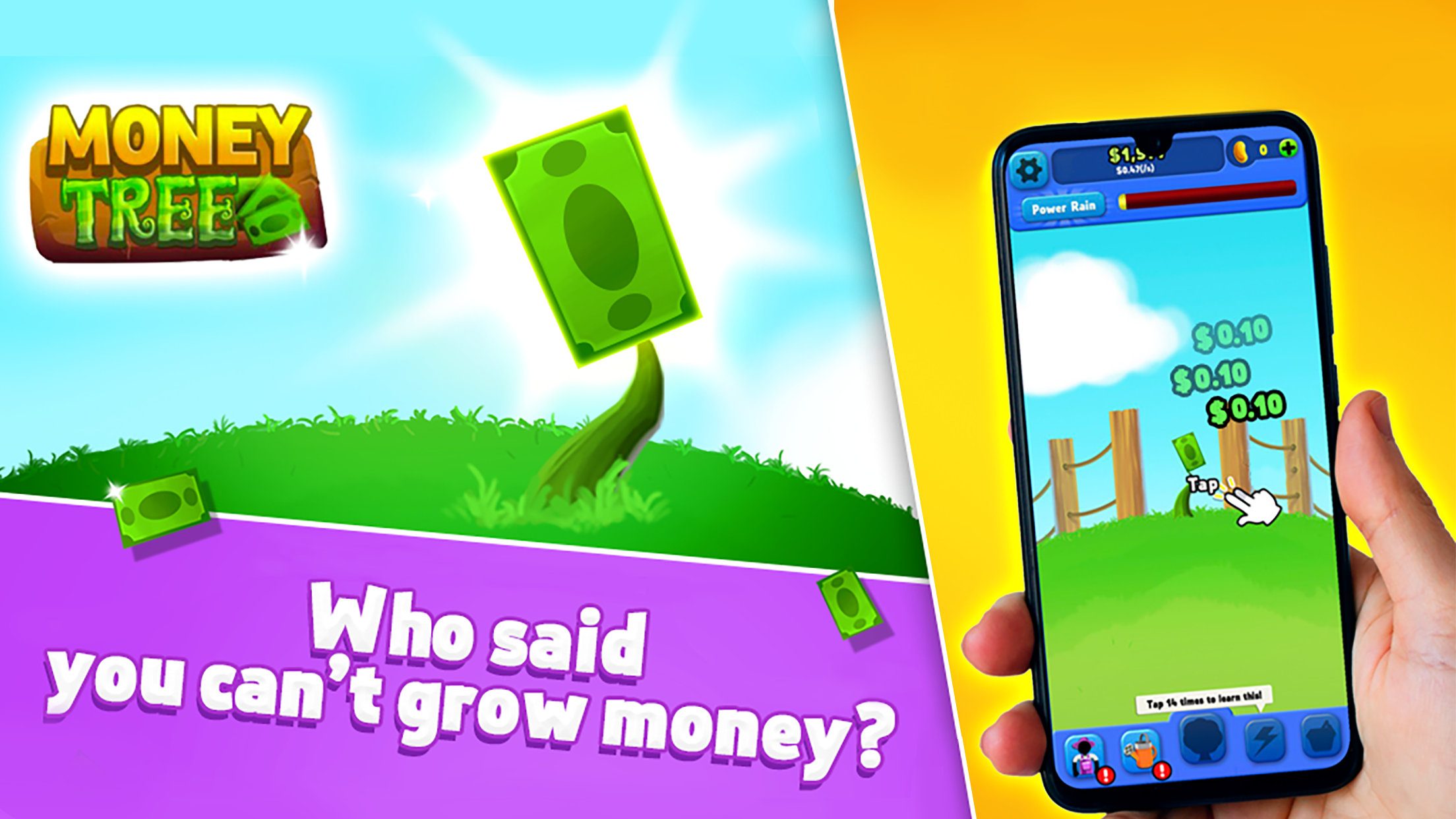 اسکرین شات 6 بازی Money Tree: Cash Grow Game