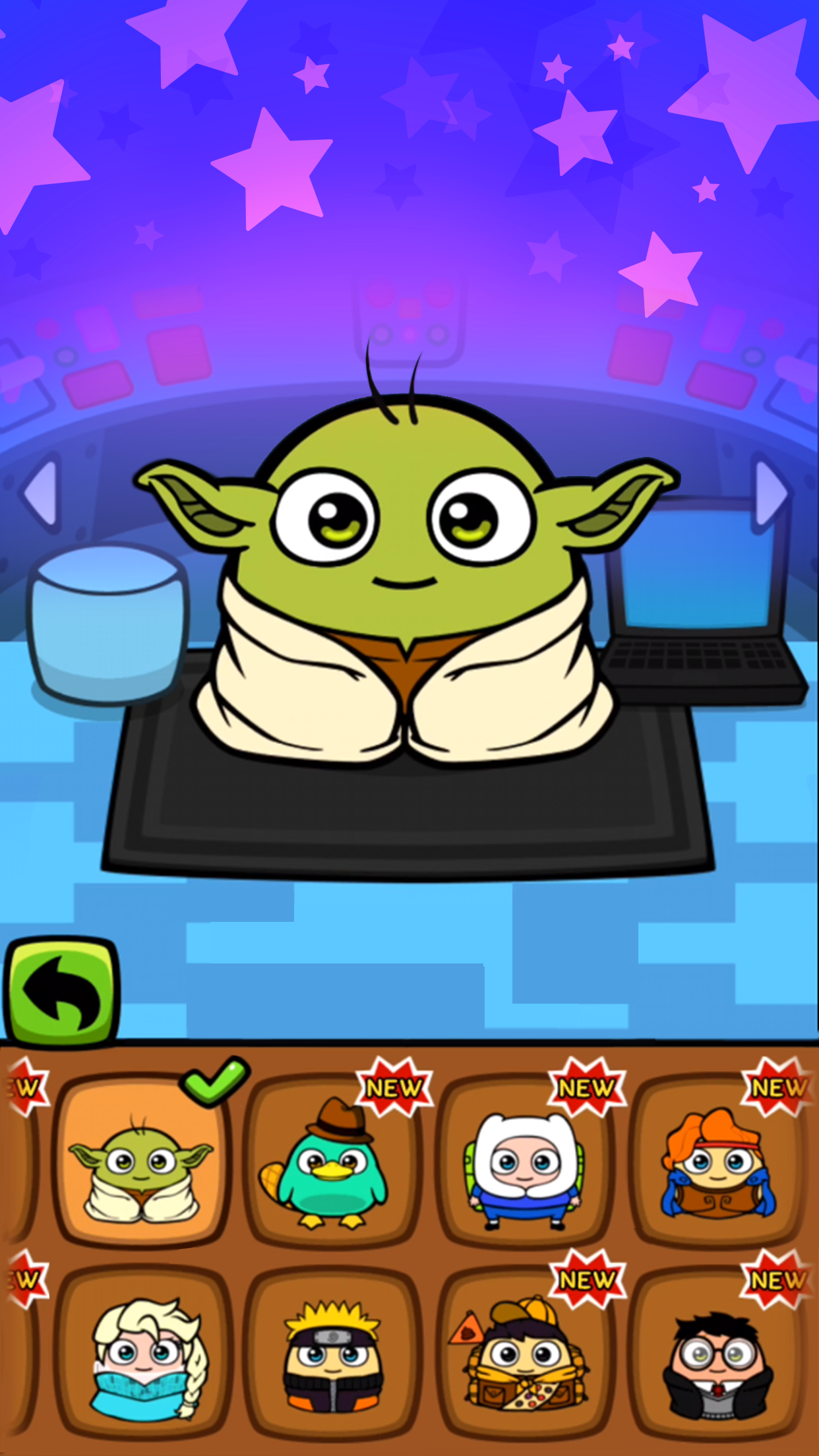 اسکرین شات 2 بازی My Boo: Virtual Pet Care Game