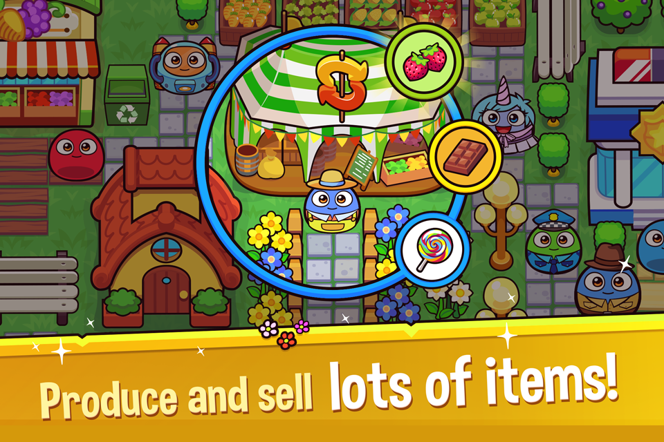 اسکرین شات 5 بازی My Boo Town: City Builder Game