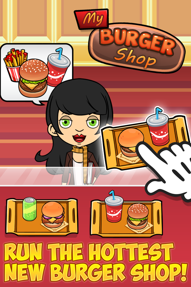 اسکرین شات 1 بازی My Burger Shop: Fast Food Game