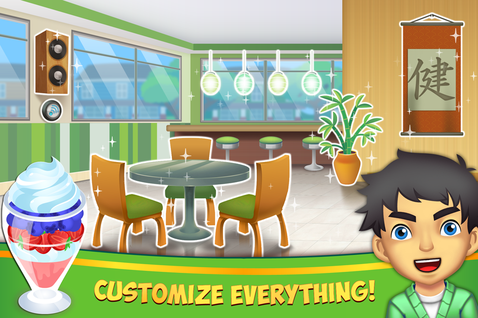اسکرین شات 2 بازی My Salad Bar: Veggie Food Game
