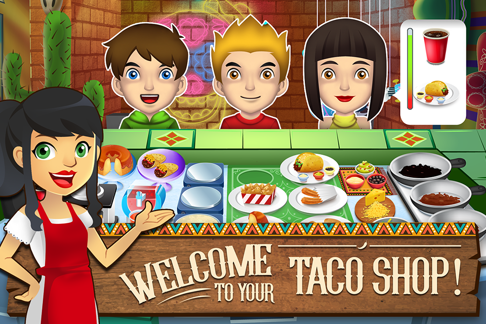 اسکرین شات 1 بازی My Taco Shop: Food Game