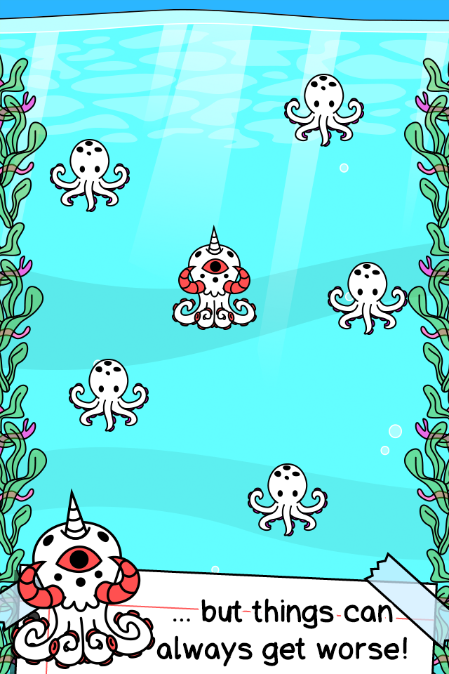 اسکرین شات 2 بازی Octopus Evolution: Idle Game
