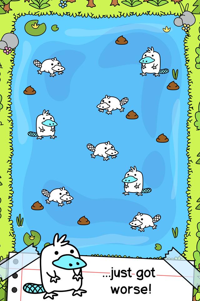 اسکرین شات 2 بازی Platypus Evolution: Merge Game
