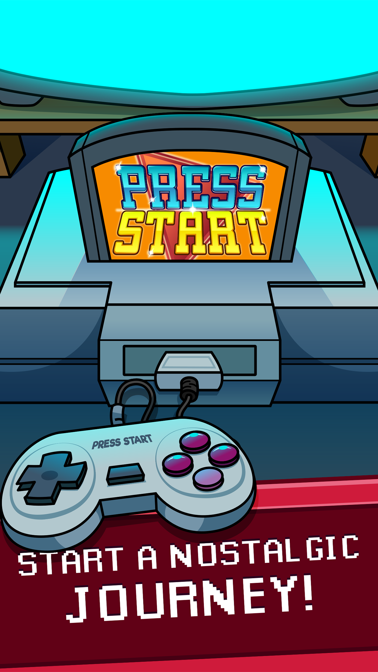 اسکرین شات 1 بازی Press Start: Video Game Story
