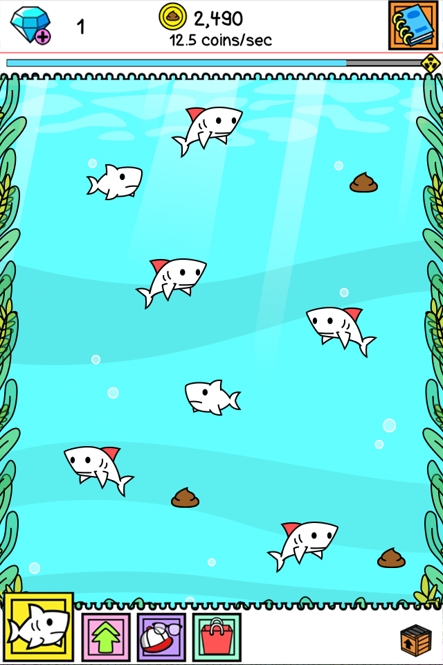 اسکرین شات 5 بازی Shark Evolution: Idle Game
