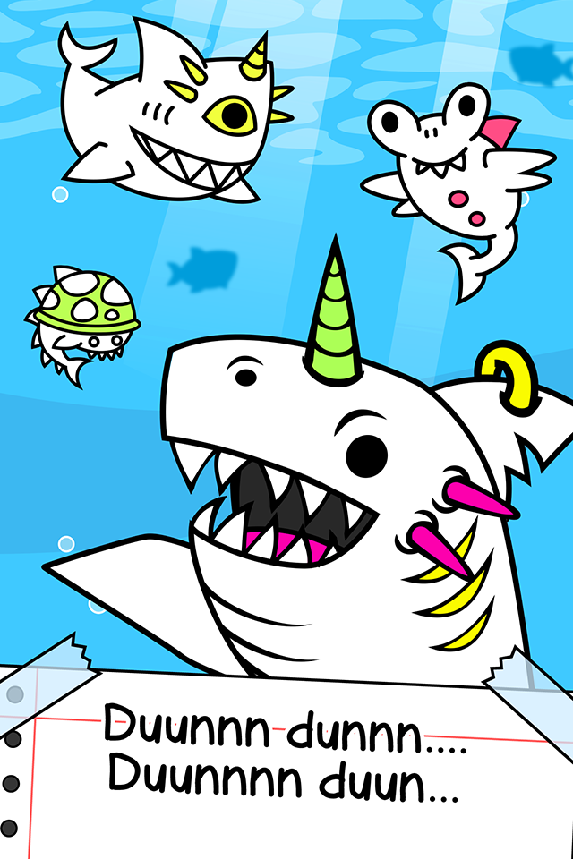 اسکرین شات 1 بازی Shark Evolution: Idle Game