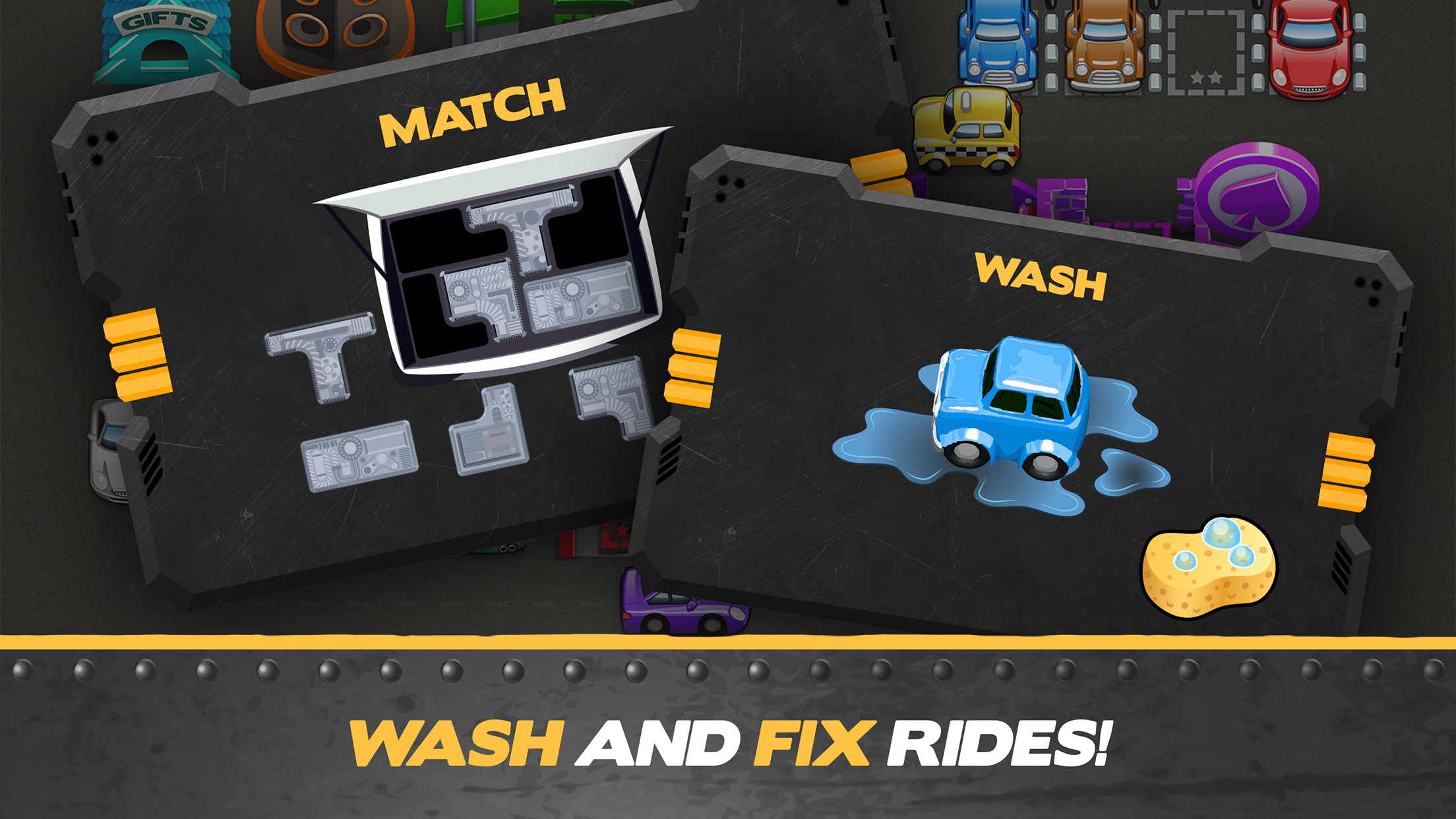 اسکرین شات 4 بازی Tiny Auto Shop: Car Wash Game