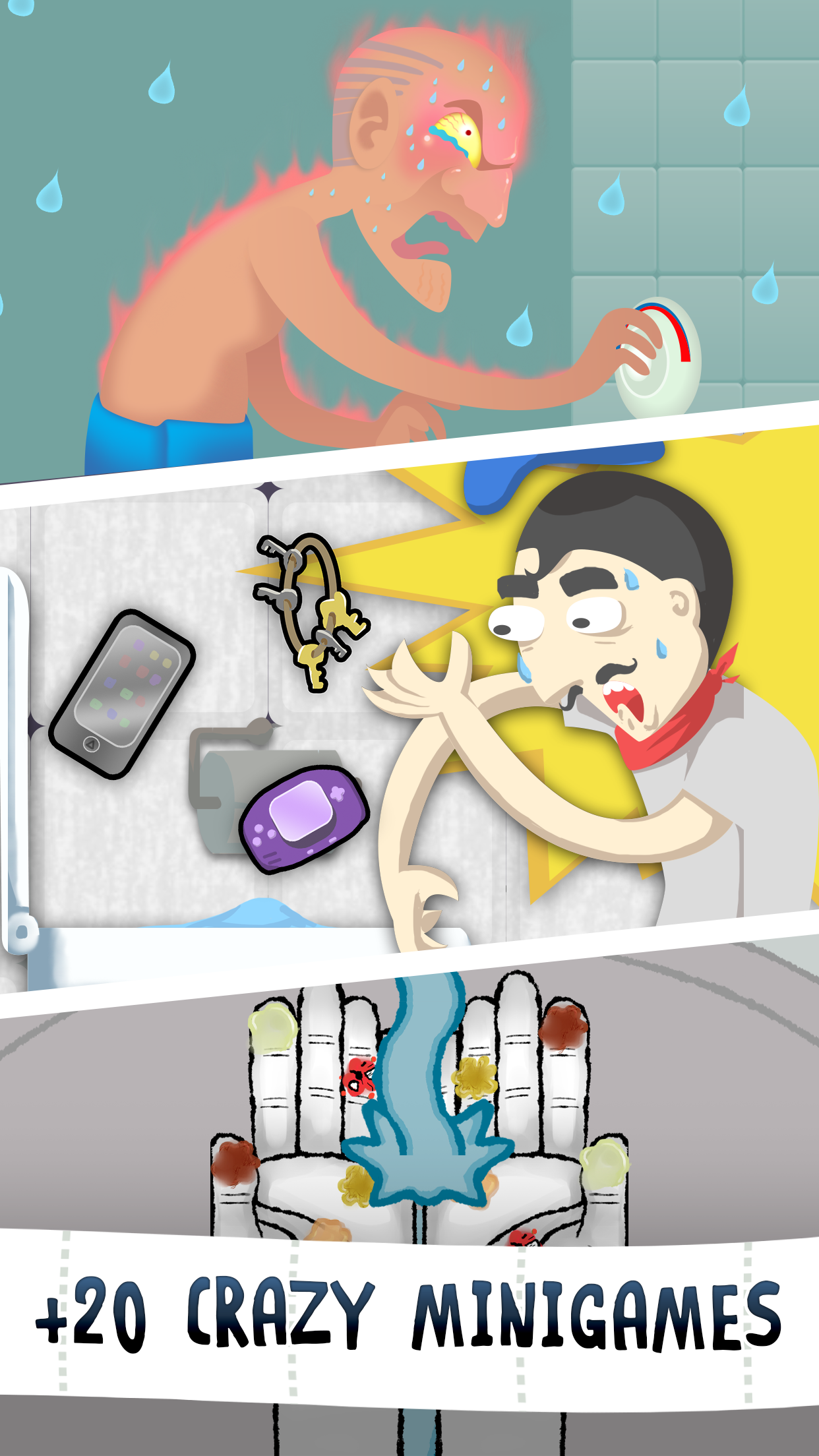 اسکرین شات 3 بازی Toilet Time: Fun Mini Games