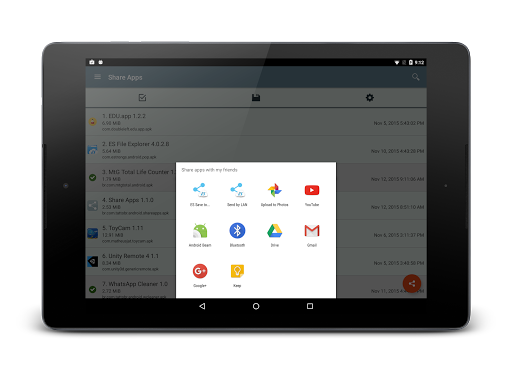 اسکرین شات 6 برنامه Share Apps