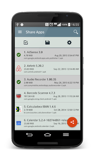 اسکرین شات 2 برنامه Share Apps