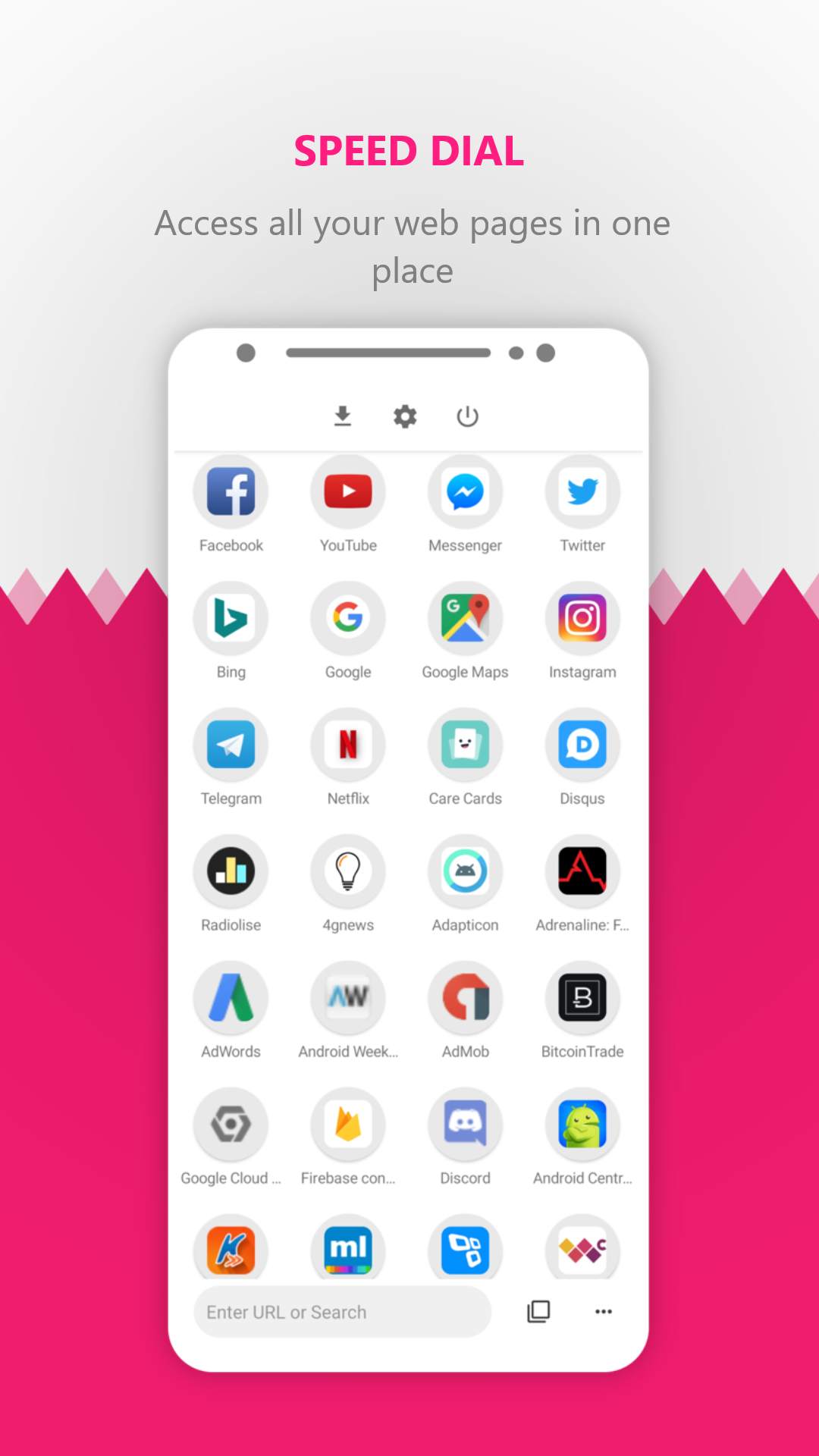 اسکرین شات 2 برنامه Orions - Privacy Browser