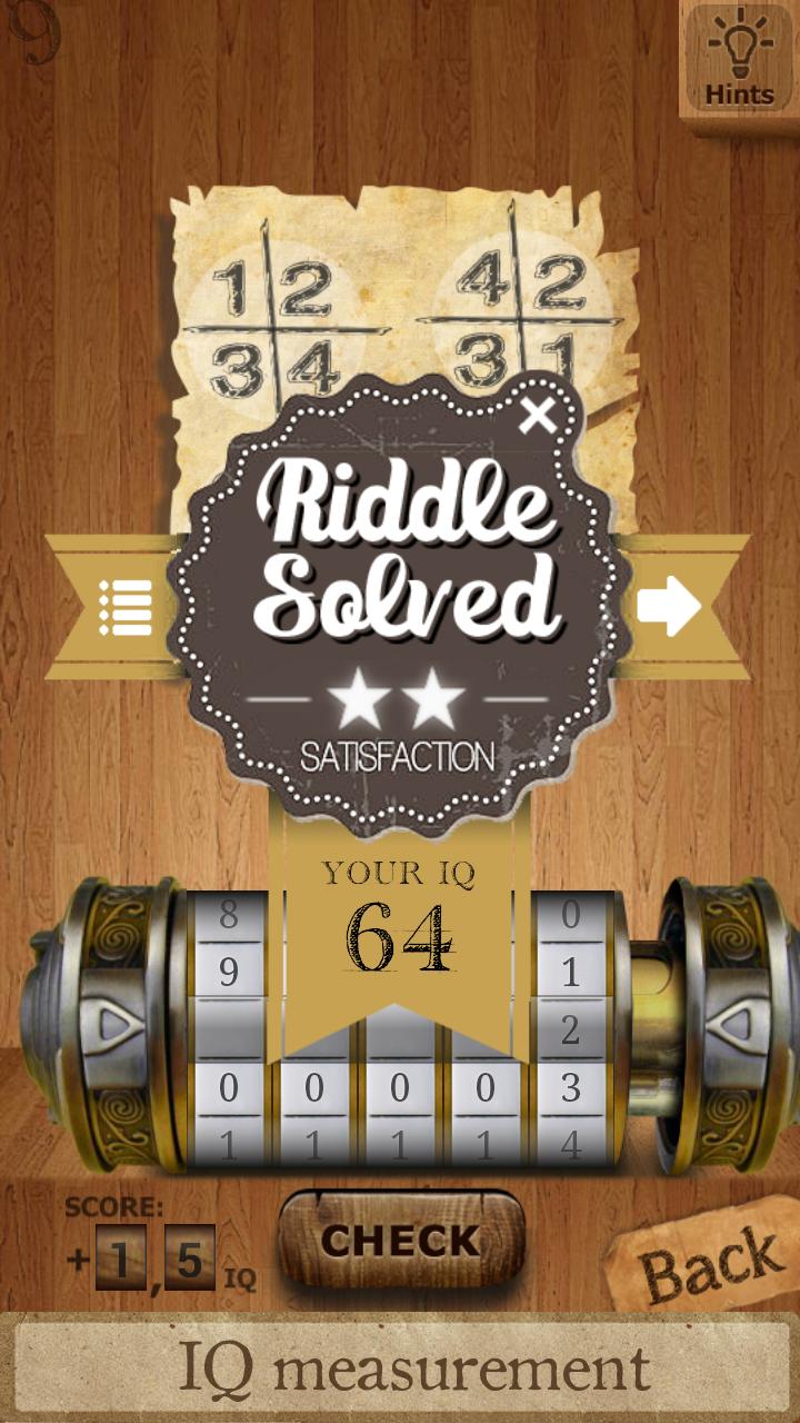 اسکرین شات 6 بازی IQ Test - Cryptex Challenge
