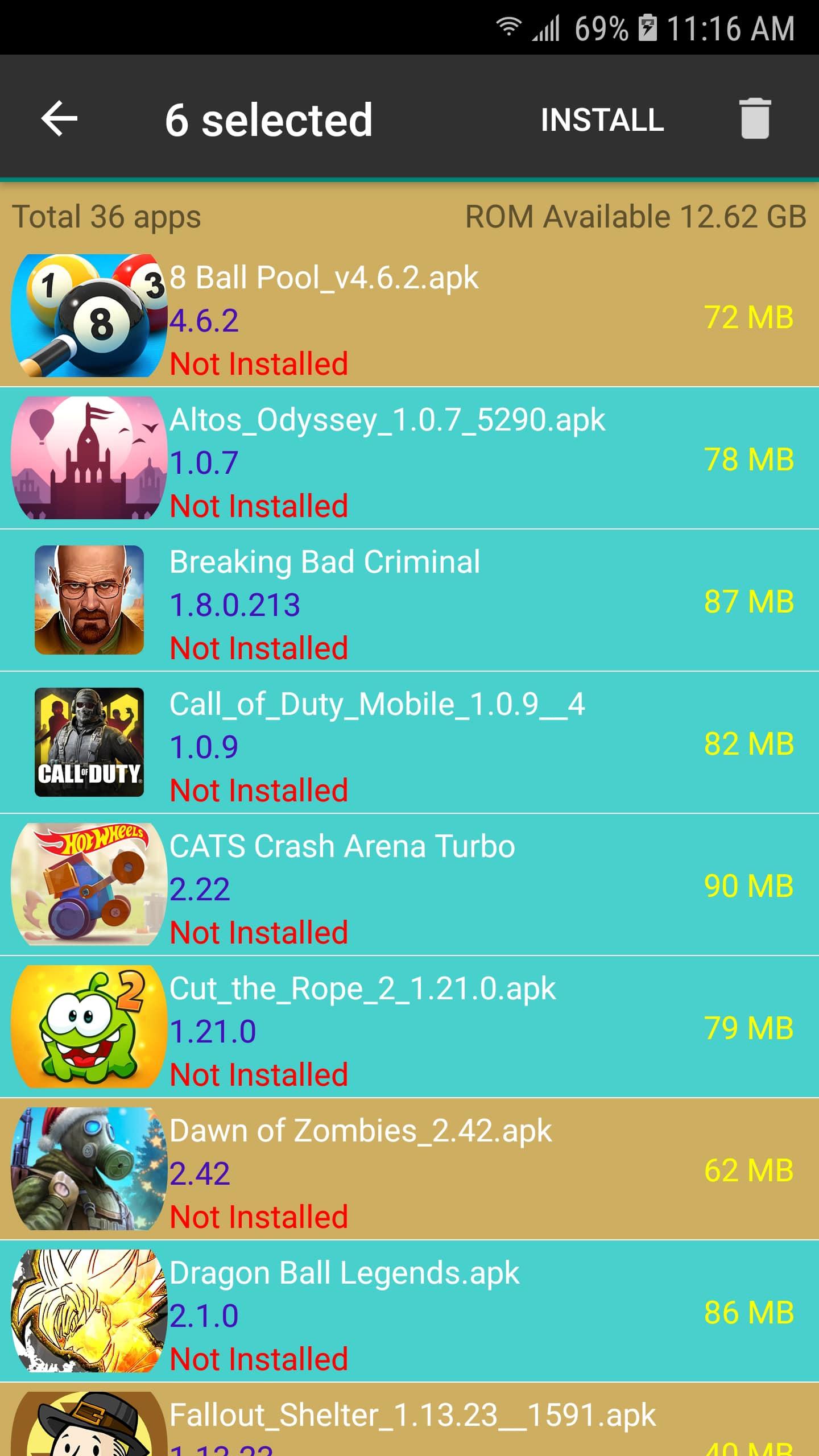 اسکرین شات 5 برنامه Apk Installer